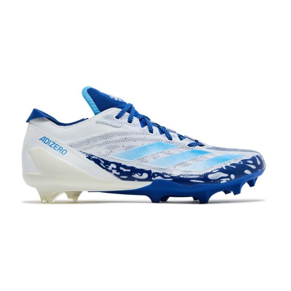 adidas® (Men's 18) adizero™ Electric Speed Football Cleats, Juice Pack/Royal